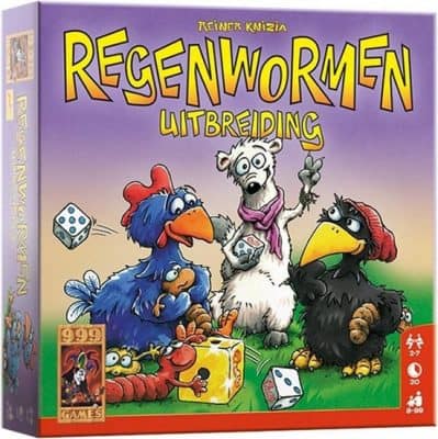 Regenwormen - Uitbreiding Dobbelspel 999 Games