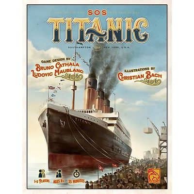 SOS Titanic spel doos box Spellenbunker.nl