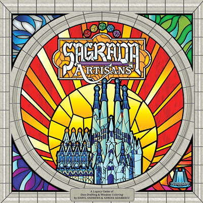 Sagrada: Artisans spel doos box Spellenbunker.nl