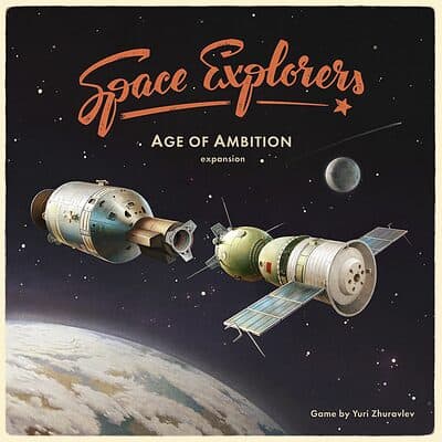 Space Explorers: Age of Ambition spel doos box Spellenbunker.nl