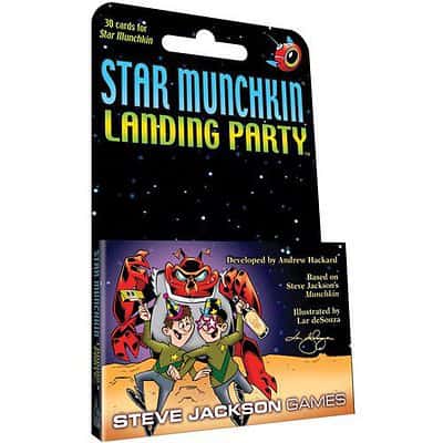 Star Munchkin: Landing Party spel doos box Spellenbunker.nl