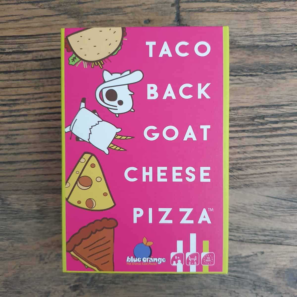 TACO BACK GOAT CHEESE PIZZA Review • Spellenbunker heeft alle info & videos • Kaartspel door