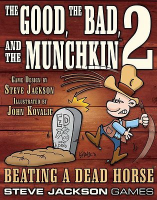 The Good, the Bad, and the Munchkin 2: Beating a Dead Horse spel doos box Spellenbunker.nl