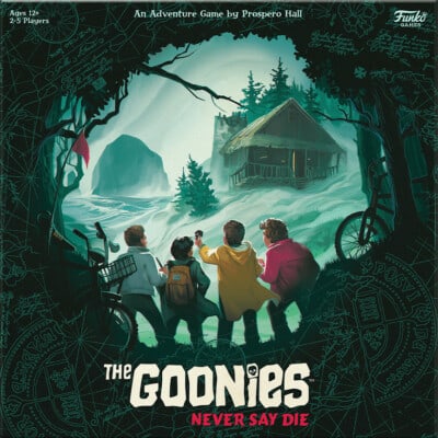 The Goonies: Never Say Die spel doos box Spellenbunker.nl