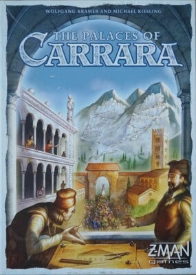 The Palaces of Carrara spel doos box Spellenbunker.nl