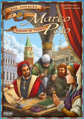 The Voyages of Marco Polo: Agents of Venice spel doos box Spellenbunker.nl