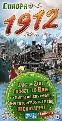 Ticket to Ride: Europa 1912 spel doos box Spellenbunker.nl