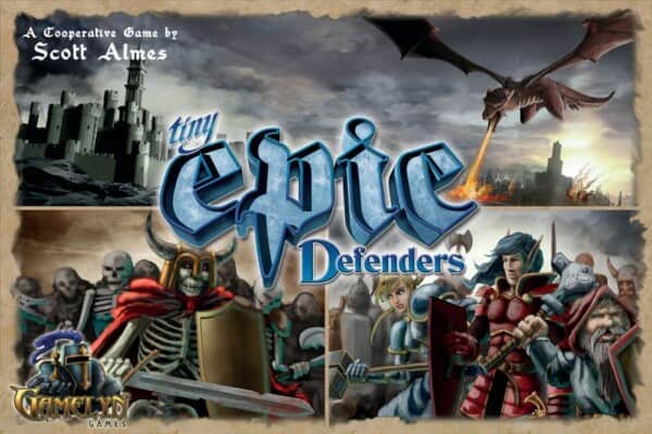 Tiny Epic Defenders spel doos box Spellenbunker.nl