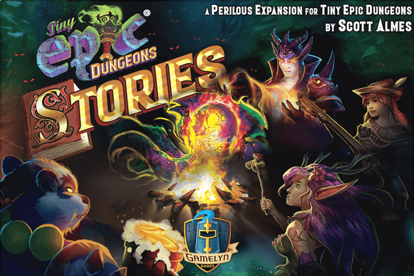 Tiny Epic Dungeons: Stories spel doos box Spellenbunker.nl