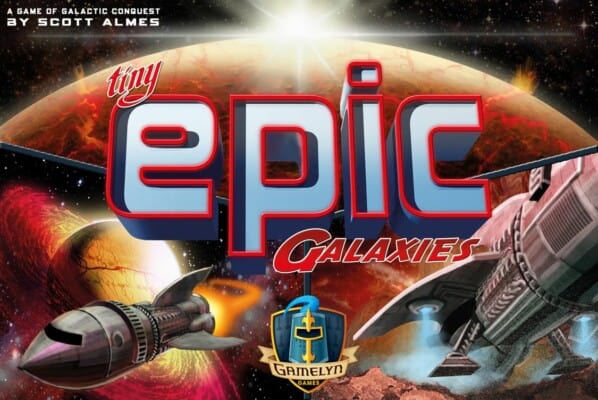 Tiny Epic Galaxies spel doos box Spellenbunker.nl