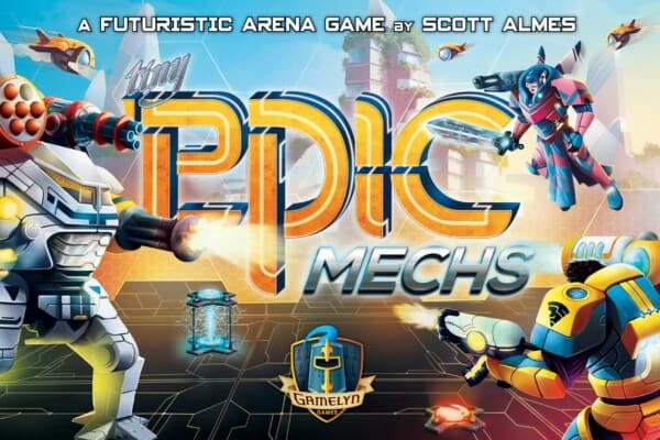 Tiny Epic Mechs spel doos box Spellenbunker.nl