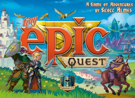 Tiny Epic Quest spel doos box Spellenbunker.nl