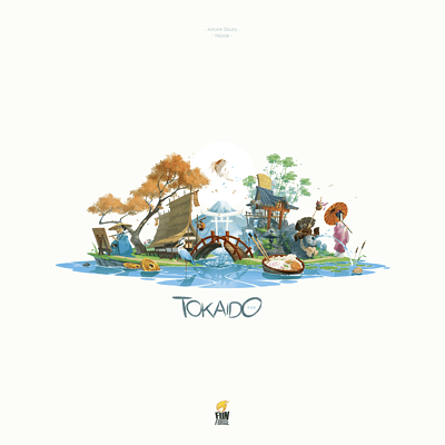 Tokaido spel doos box Spellenbunker.nl