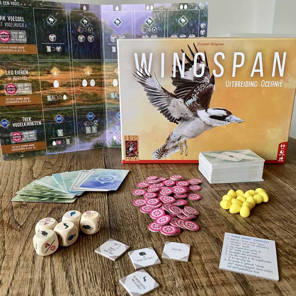 Spel Uitbreiding Wingspan - Oceanië