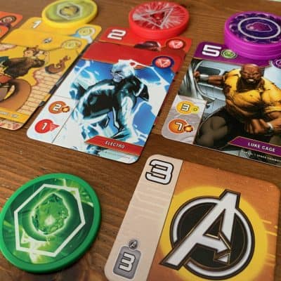 Splendor Marvel Kaartspel Asmodee Space Cowboys