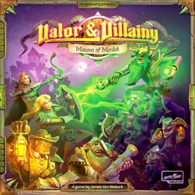 Valor & Villainy: Minions of Mordak spel doos box Spellenbunker.nl