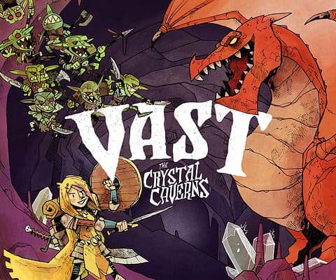 Vast: The Crystal Caverns spel doos box Spellenbunker.nl