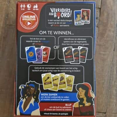 Verraders Aan Boord, 999 games, Review door Michelle, kaartspel