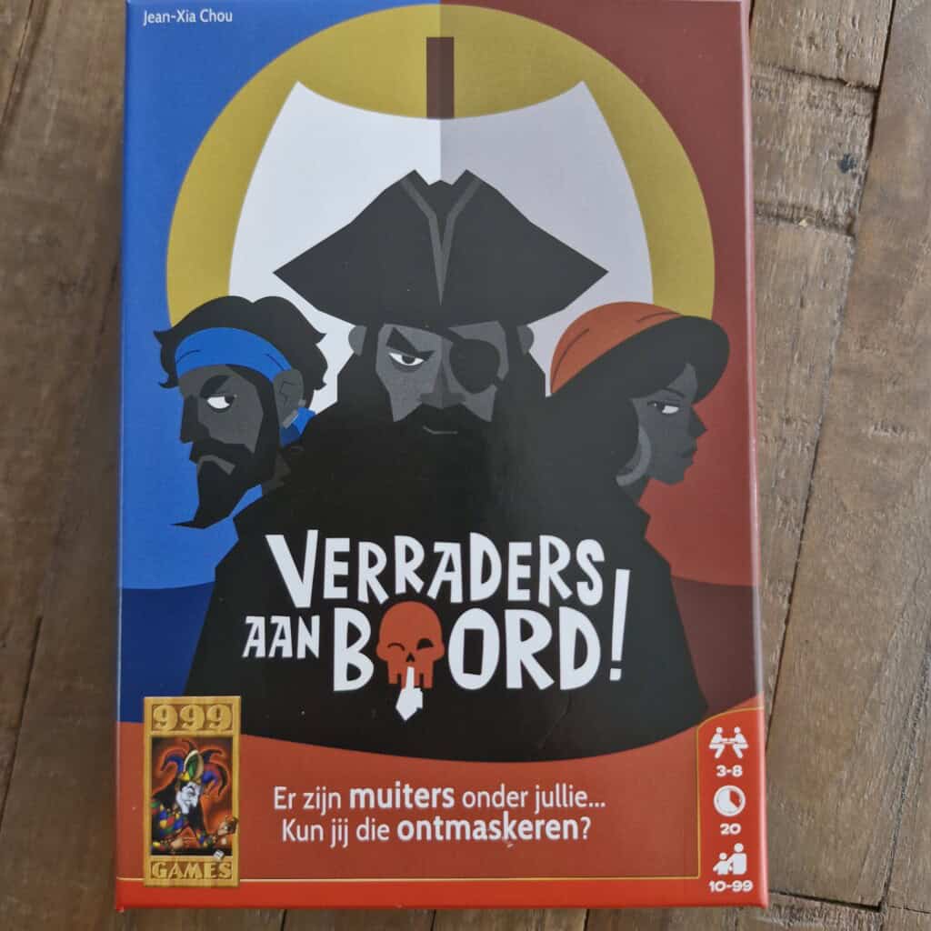 Verraders Aan Boord, 999 games, Review door Michelle, kaartspel