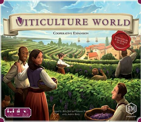 Viticulture World: Cooperative Expansion spel doos box Spellenbunker.nl