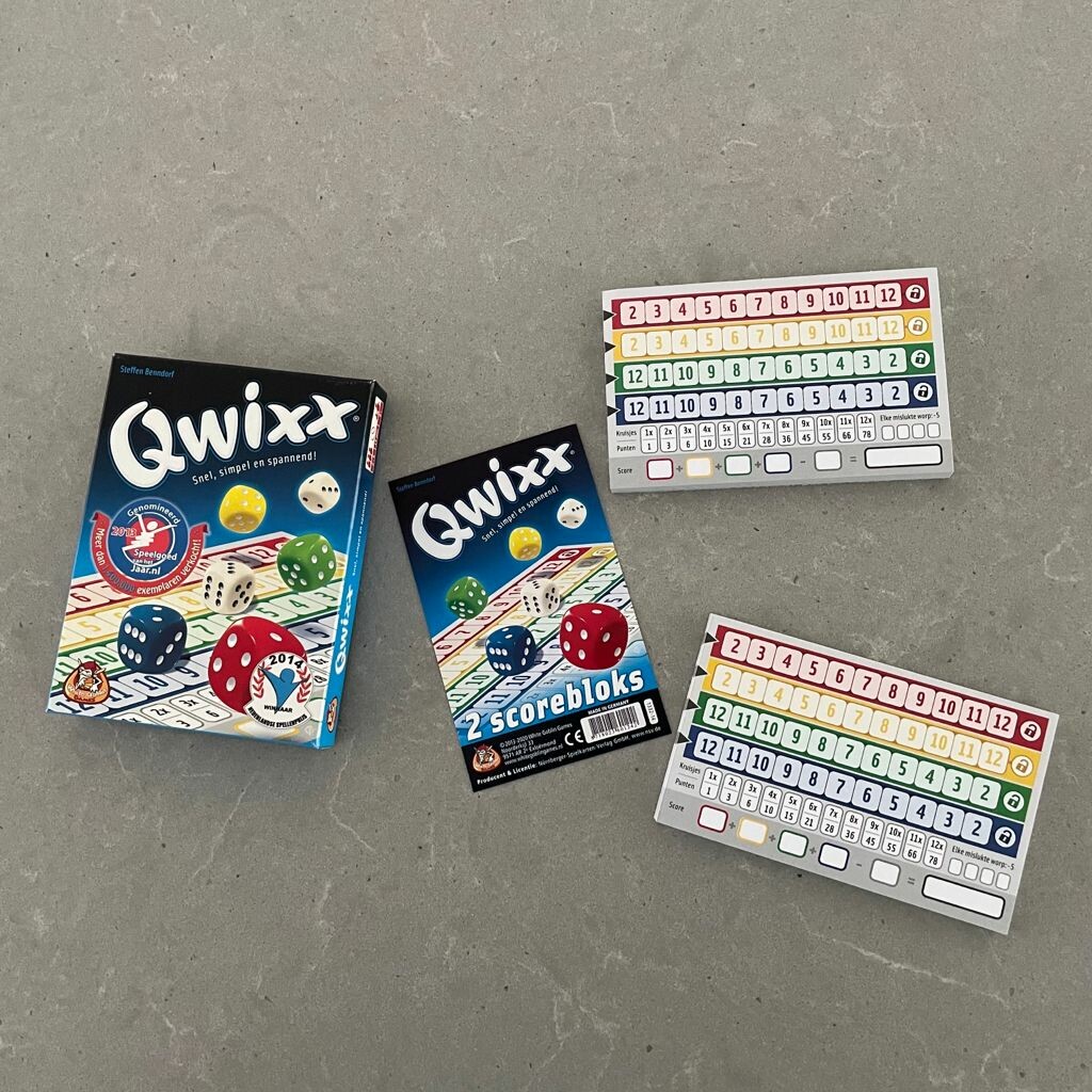 Qwixx - scorebloks