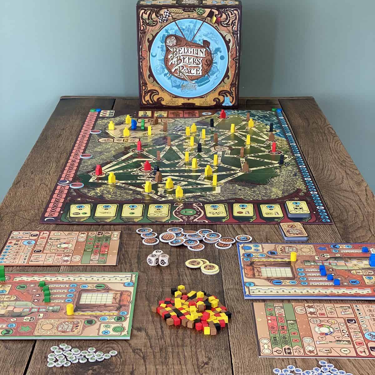 The Belgian Beers Race - Jeu de société
