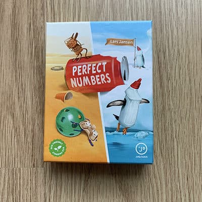 Perfect numbers van Jolly Dutch , Review Mervin en Ginger kaartspel